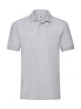 Heren Polo Premium Fruit of the Loom 63-218-0 Heather Grey